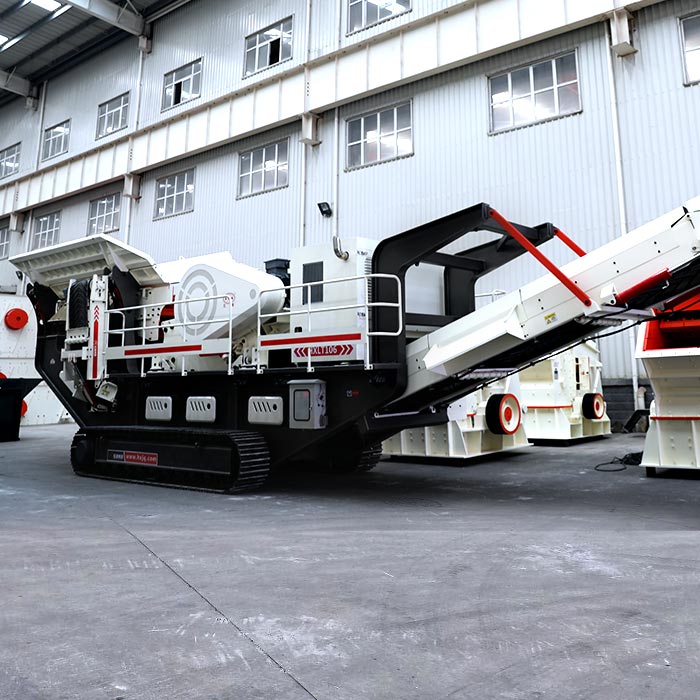 履带式颚破移动站